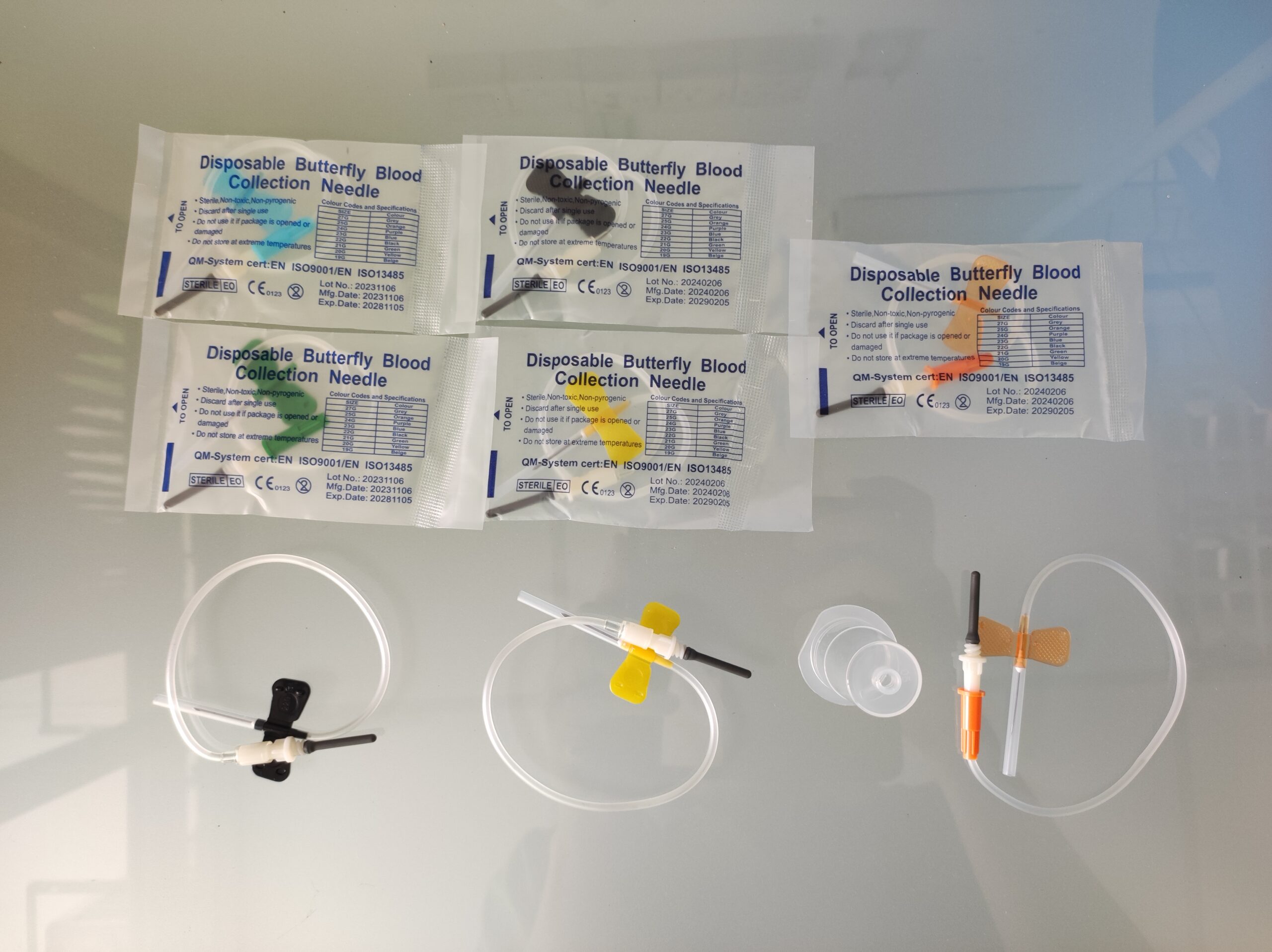 Butterfly Blood Collection Needle for hospital, clinics and labs