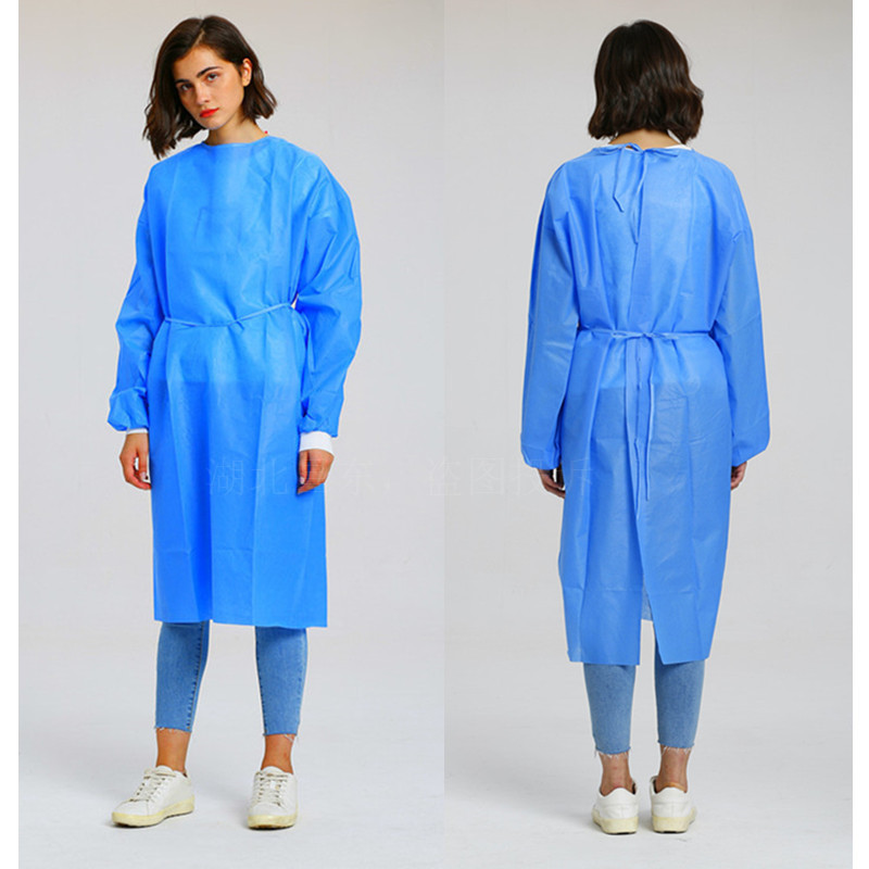Isolation gown for dental clinics and centers