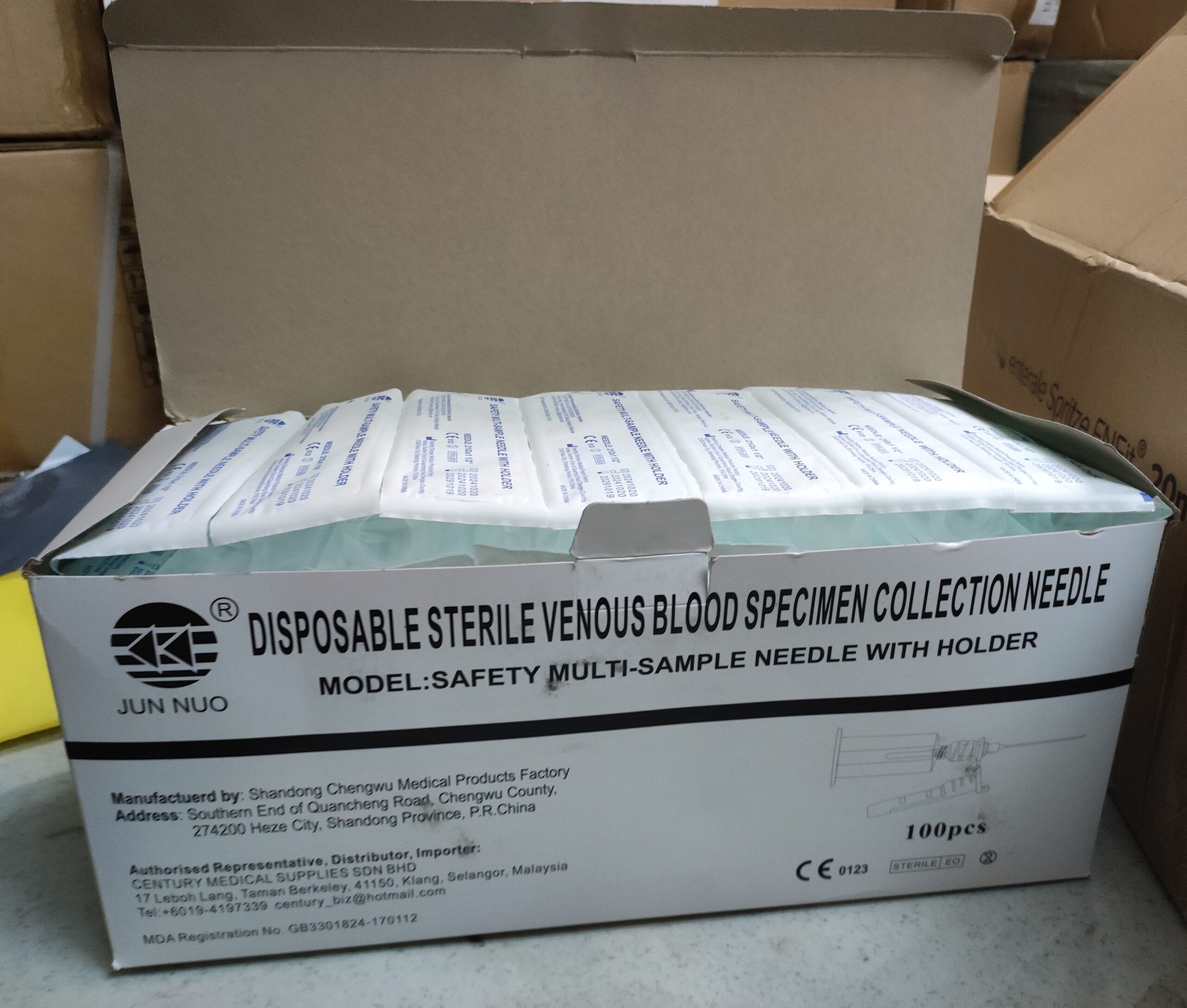 Buy safety multi-sample needles with holder