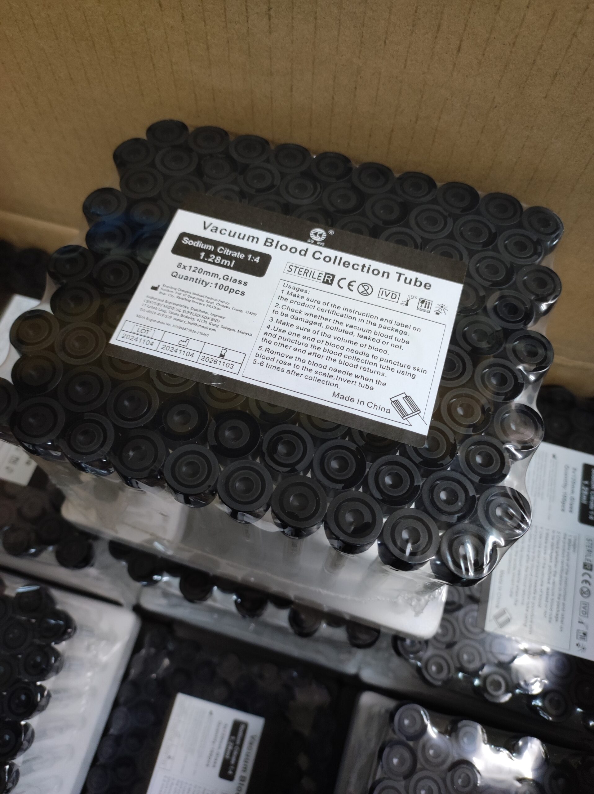 ESR Blood Collection Tube