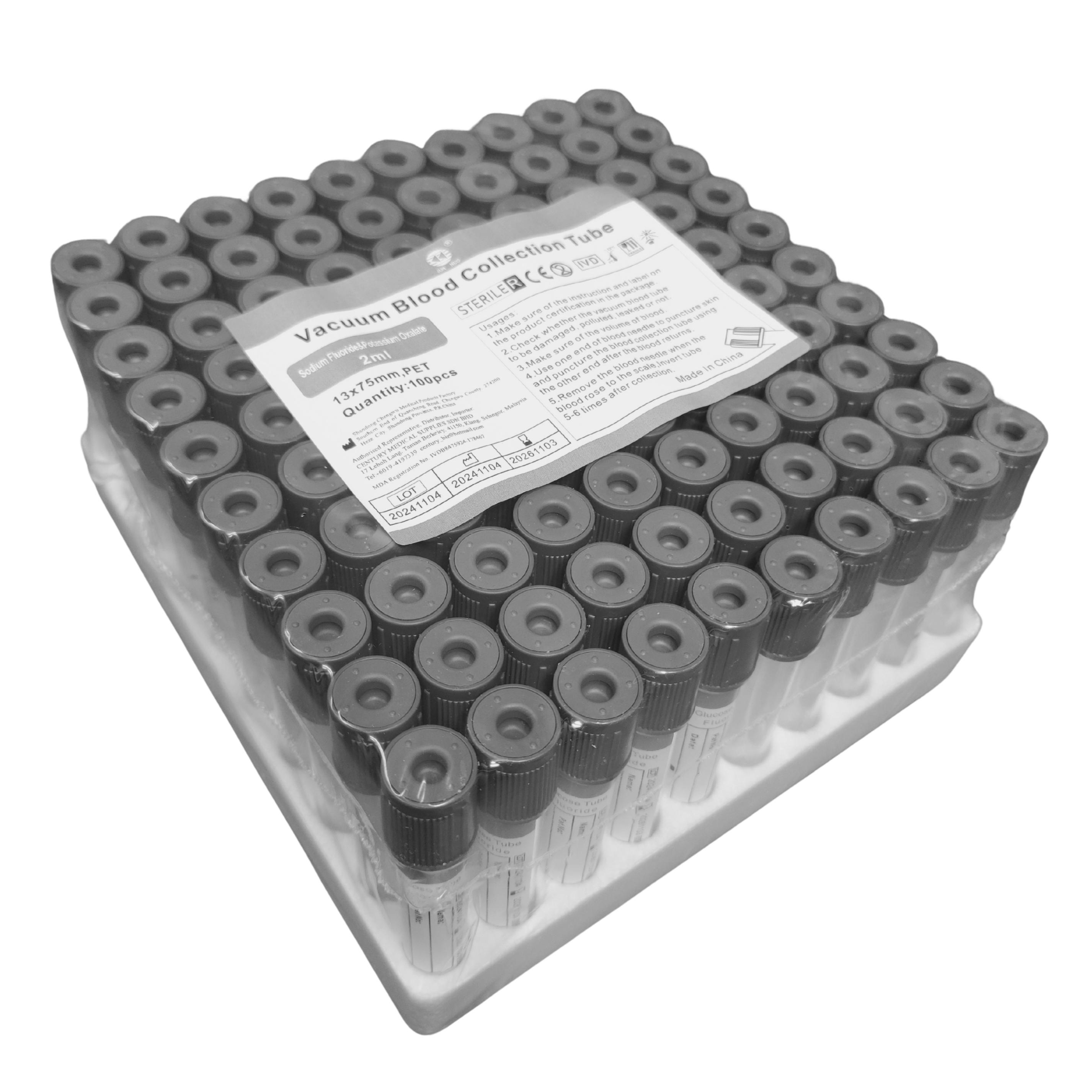 Glucose Blood Collection Tube